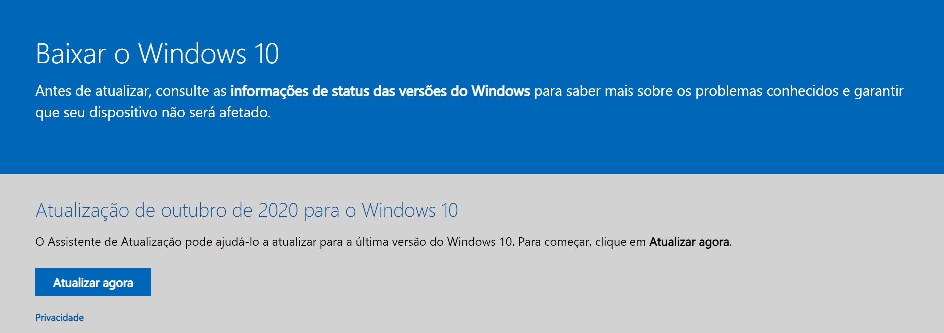 Se arrependeu de atualizar para o Windows 10? Veja como voltar para versão  anterior 