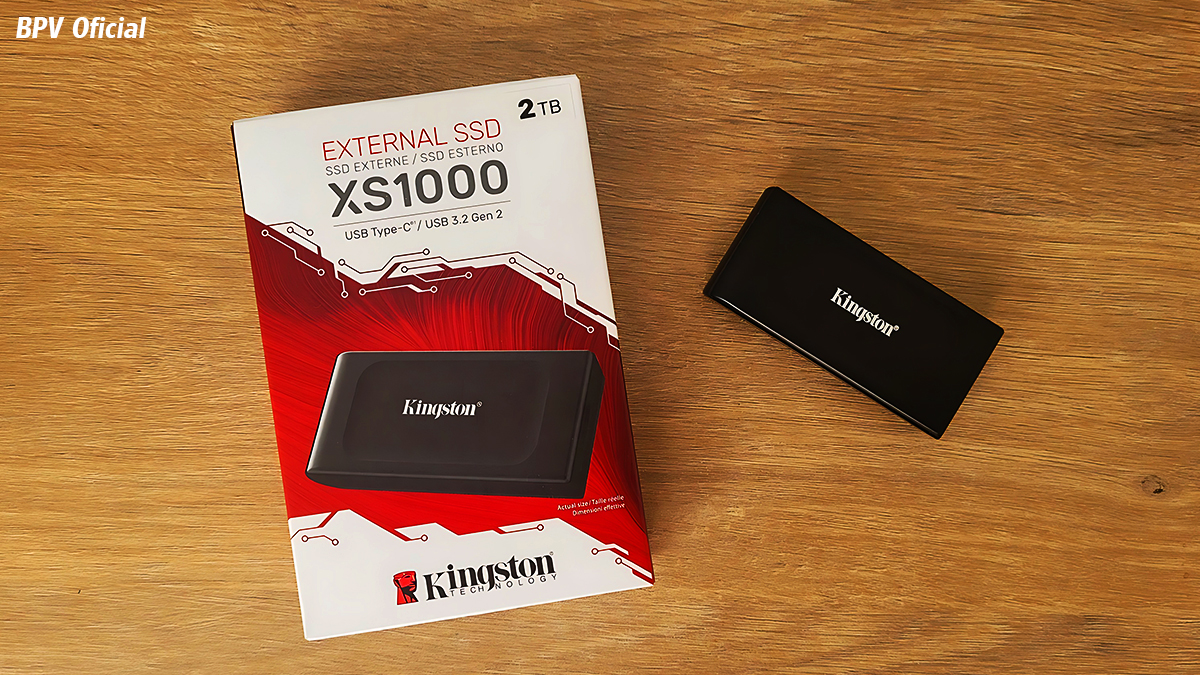 Kingston faz Grande Lançamento do SSD Externo de 2 TB que pesa Apenas 29g e tem 6cm - BPV