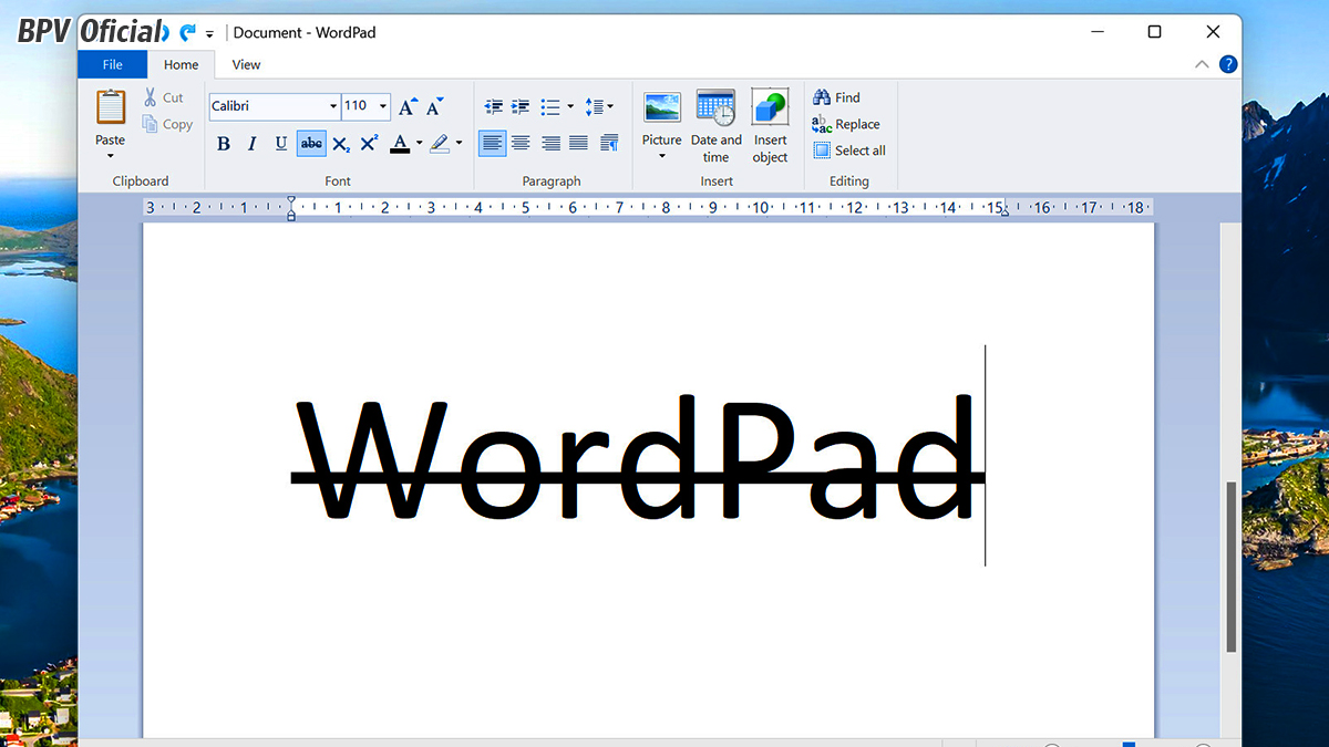 Microsoft Anuncia o Fim do Aplicativo WordPad no Windows Depois de 28 anos! BPV